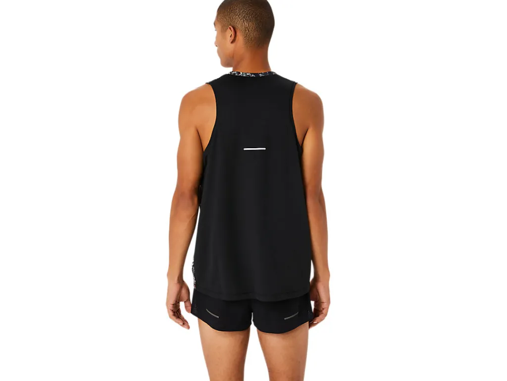Heren ASICS Shirts Met Korte Mouwen*All Over Print Singlet