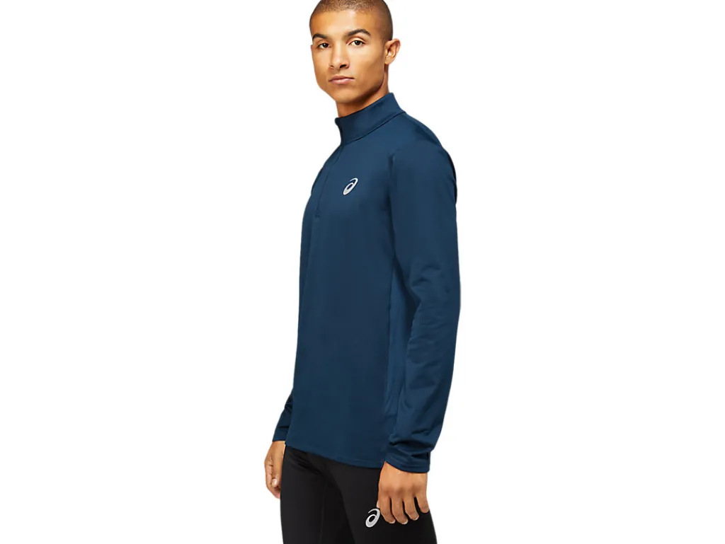 core_ls__zip_winter_top_2.webp Heren ASICS Shirts Met Lange Mouwen*Core Ls 1/2 Zip Winter Top
