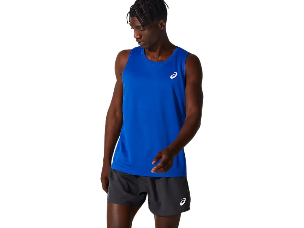 Heren ASICS Shirts Met Korte Mouwen*Core Singlet