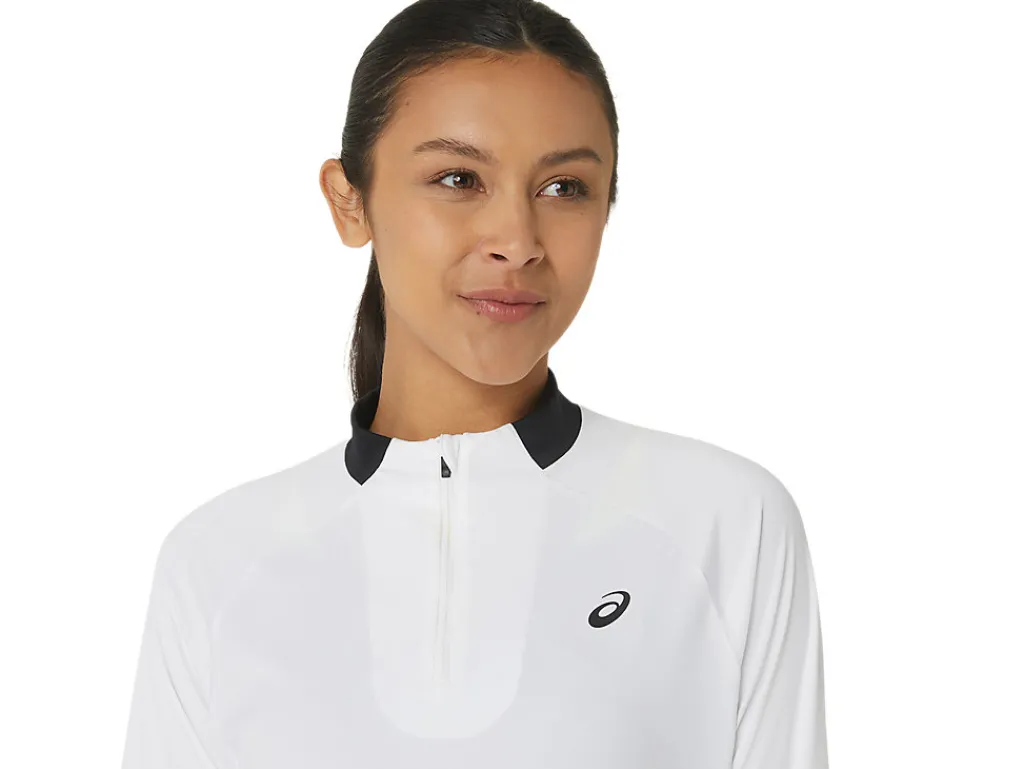 court_ls_zip_top_3-1.webp Missen ASICS Shirts Met Lange Mouwen*Court Ls Zip Top