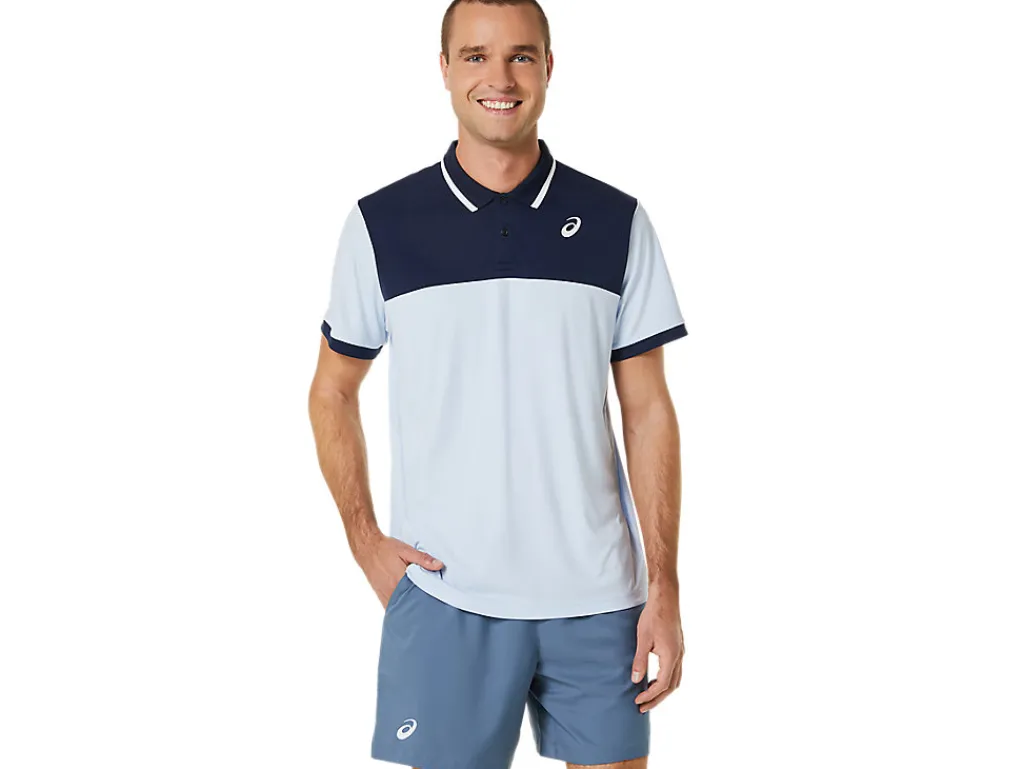 Heren ASICS Shirts Met Korte Mouwen*Court Polo Shirt