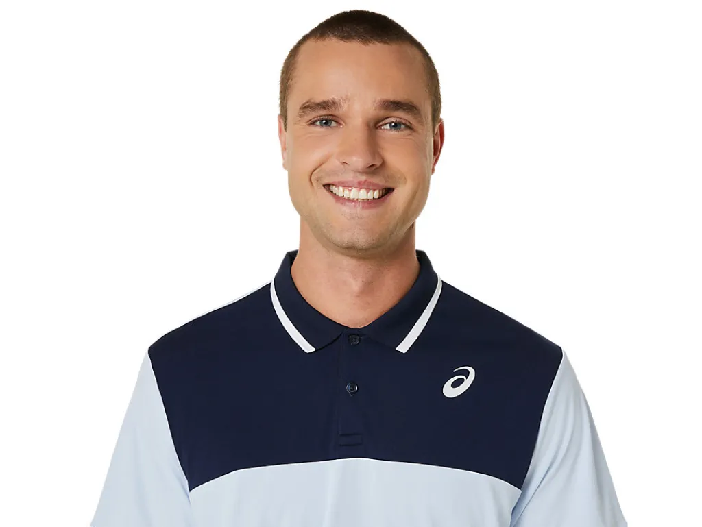 court_polo_shirt_3.webp Heren ASICS Shirts Met Korte Mouwen*Court Polo Shirt