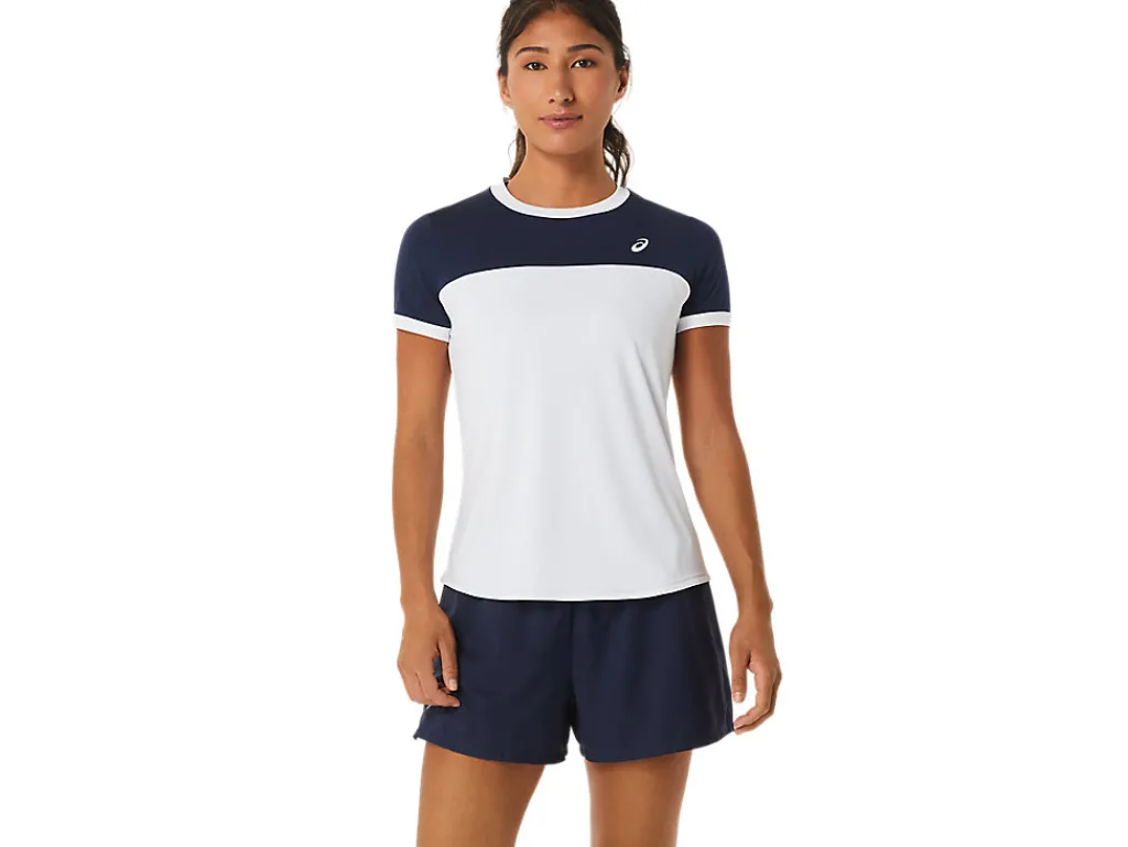 Missen ASICS Shirts Met Korte Mouwen*Court Ss Top