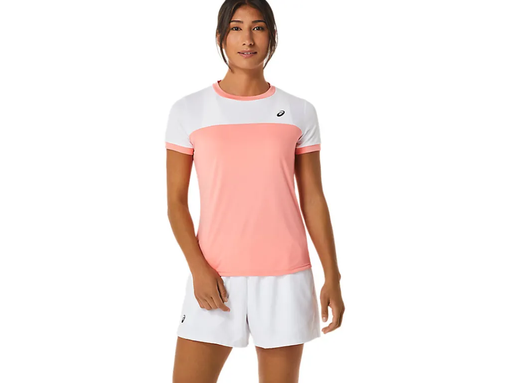 Missen ASICS Shirts Met Korte Mouwen*Court Ss Top