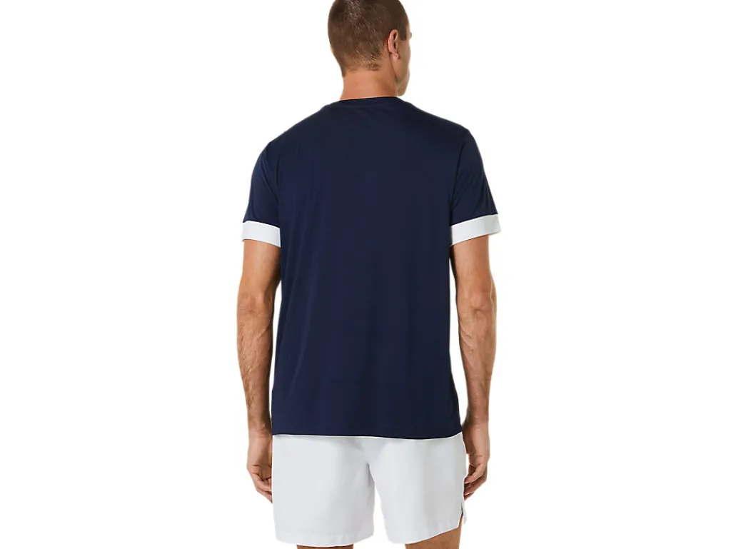 Heren ASICS Shirts Met Korte Mouwen*Court Ss Top
