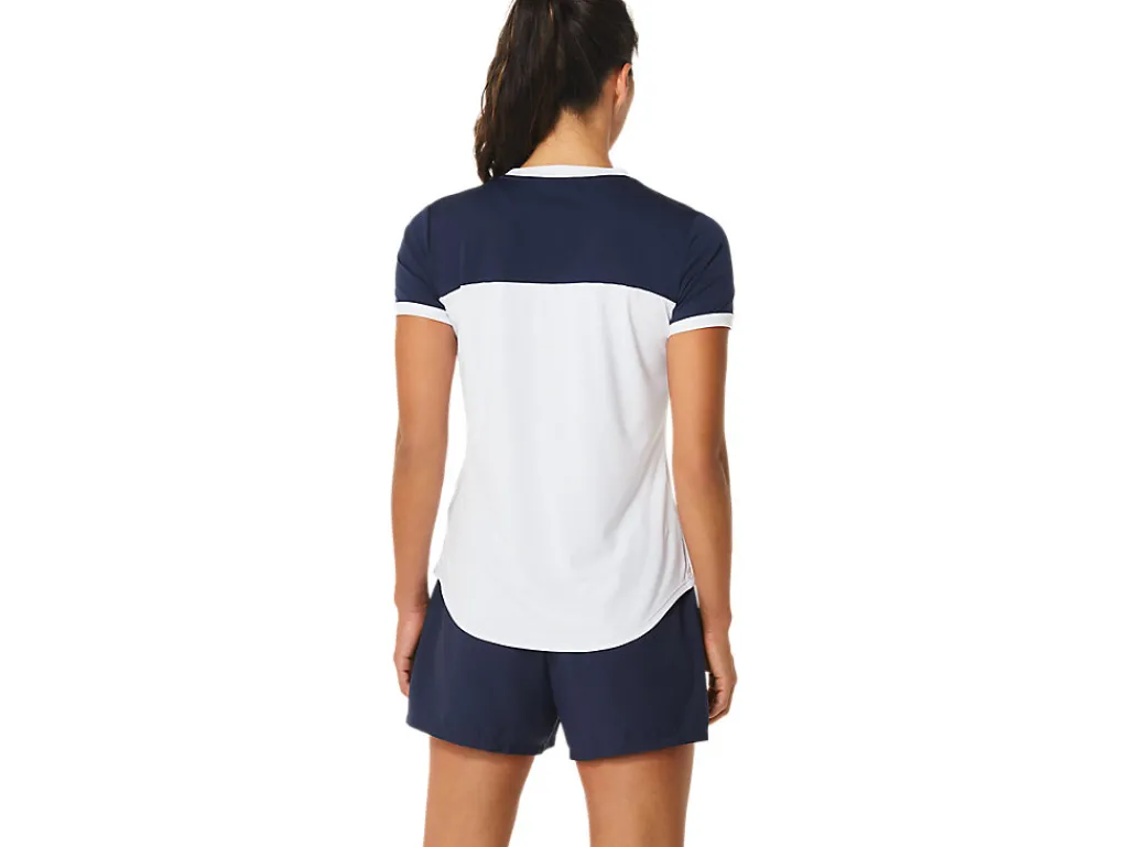 Missen ASICS Shirts Met Korte Mouwen*Court Ss Top