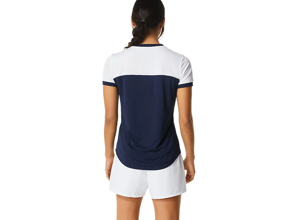 Missen ASICS Shirts Met Korte Mouwen*Court Ss Top