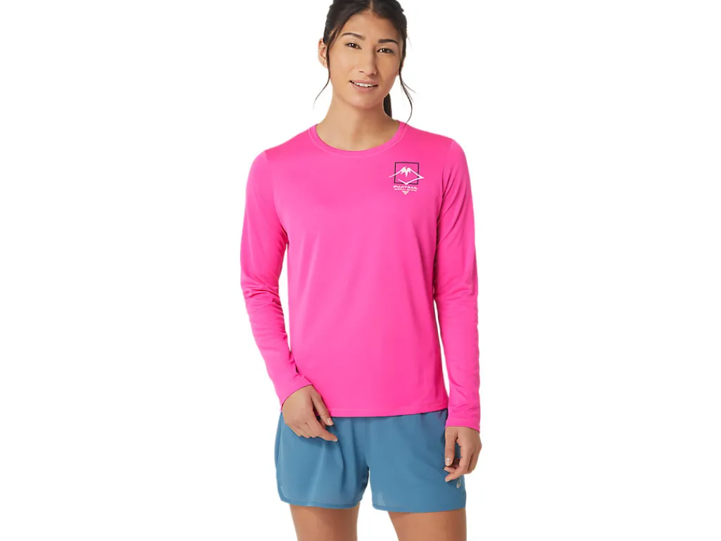 Missen ASICS Shirts Met Lange Mouwen*Fujitrail Logo Ls Top