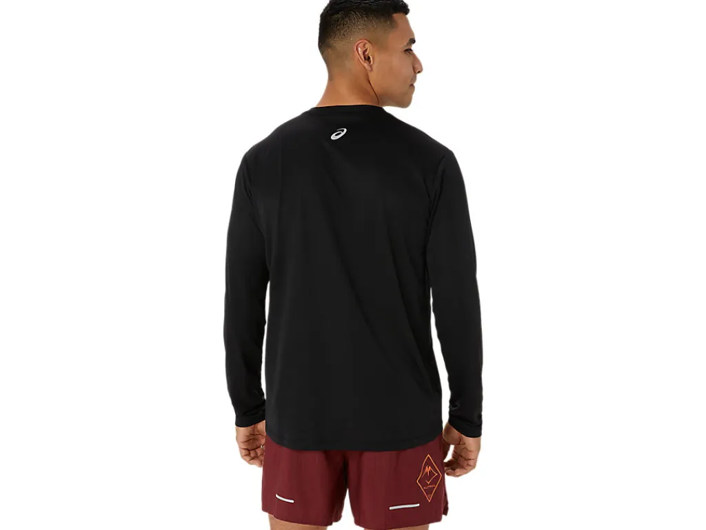 Heren ASICS Shirts Met Lange Mouwen*Fujitrail Logo Ls Top