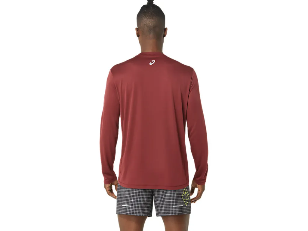 Heren ASICS Shirts Met Lange Mouwen*Fujitrail Logo Ls Top