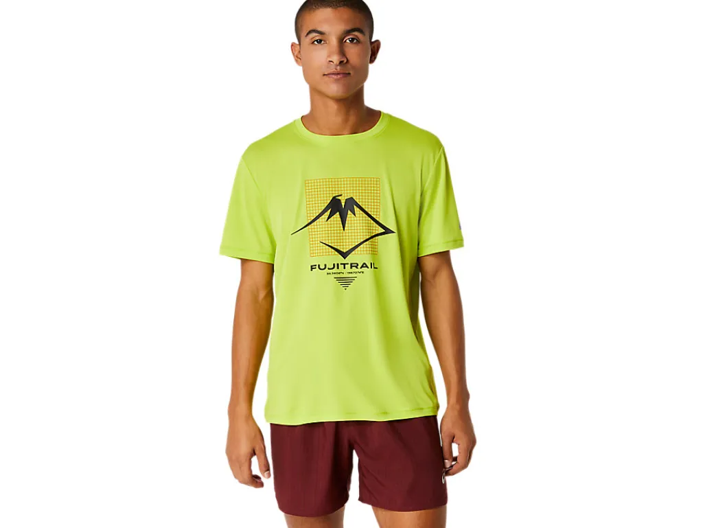 Heren ASICS Shirts Met Korte Mouwen*Fujitrail Logo Ss Top