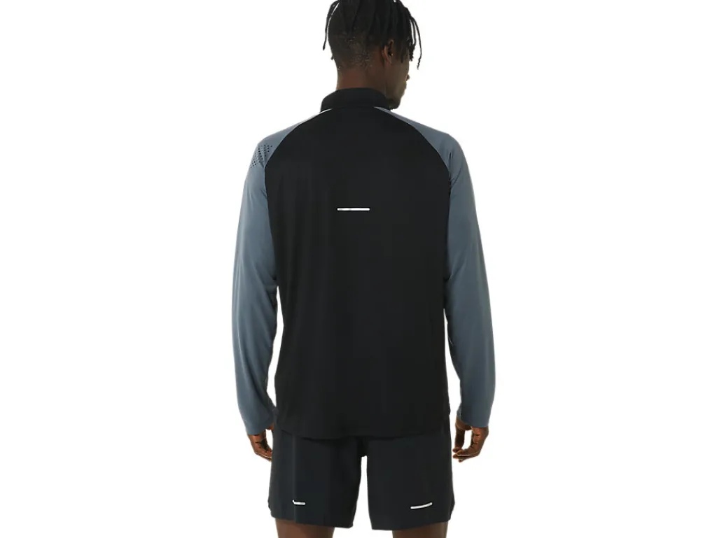 Heren ASICS Jassen En Vesten*Icon Ls 1/2 Zip