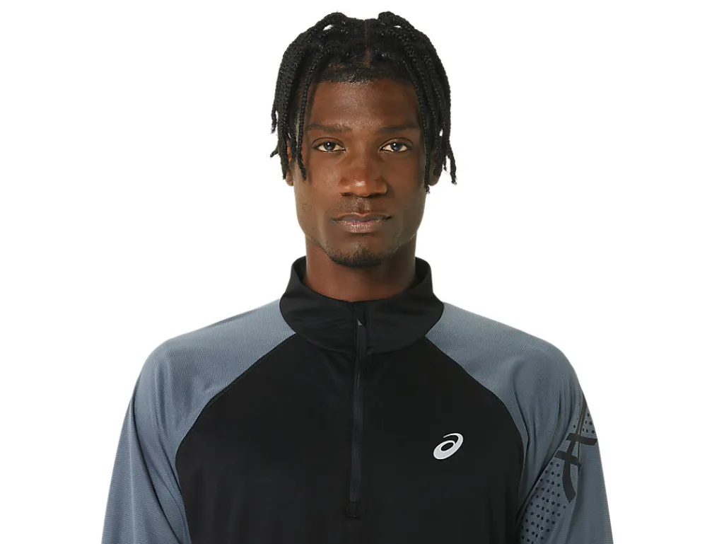 icon_ls__zip_3.webp Heren ASICS Jassen En Vesten*Icon Ls 1/2 Zip