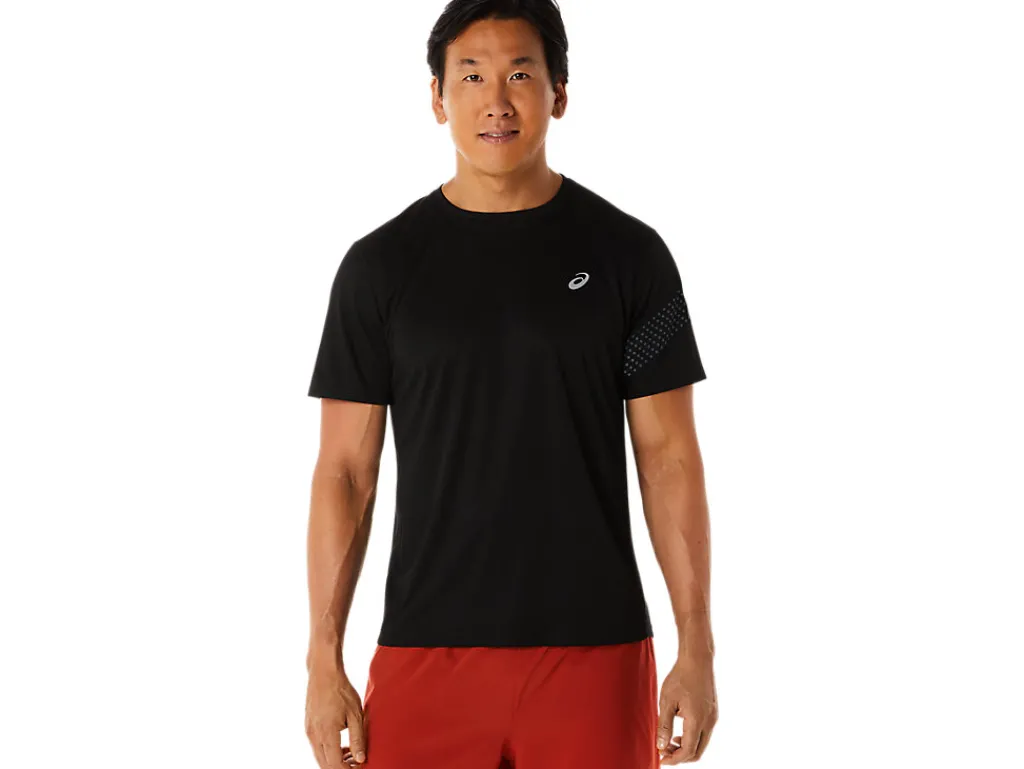 Heren ASICS Shirts Met Korte Mouwen*Icon Ss Top