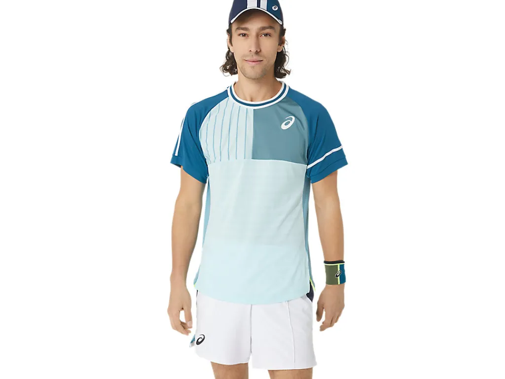 Heren ASICS Shirts Met Korte Mouwen*Match Ss Top