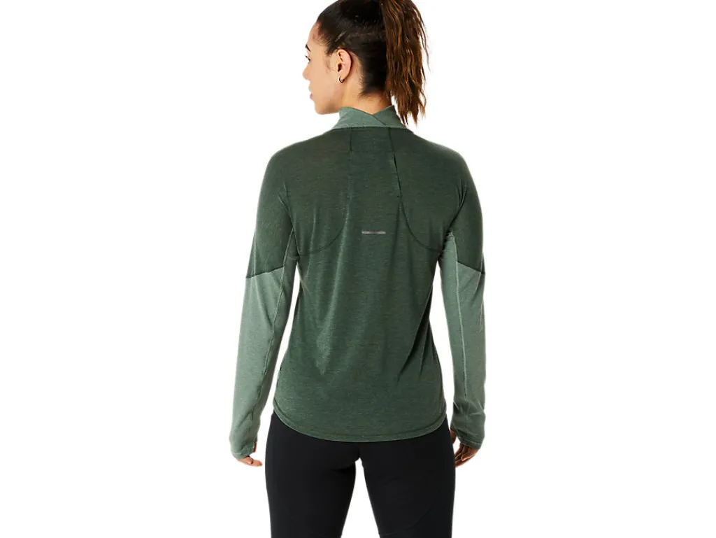 Missen ASICS Shirts Met Lange Mouwen*Metarun Mock Neck Ls Top