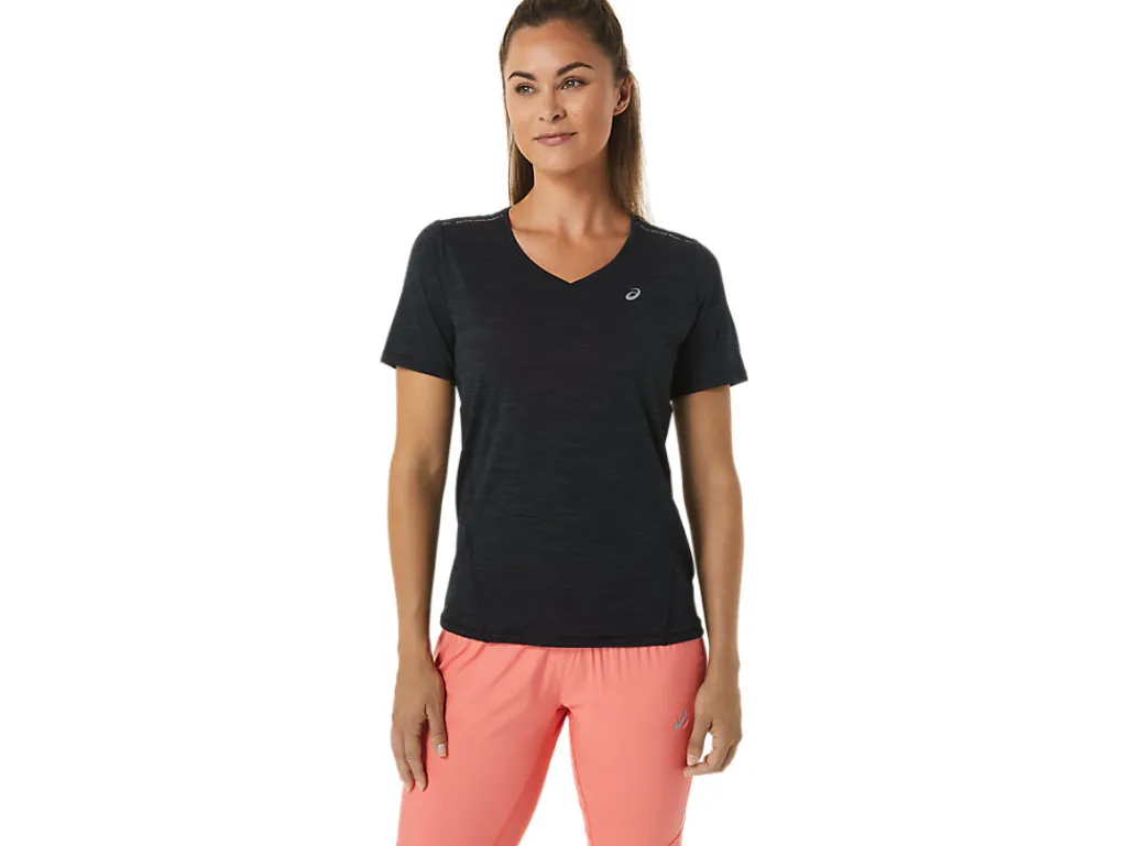 Missen ASICS Shirts Met Korte Mouwen*Race V-Neck Ss Top