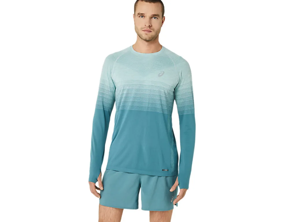 Heren ASICS Shirts Met Lange Mouwen*Seamless Ls Top