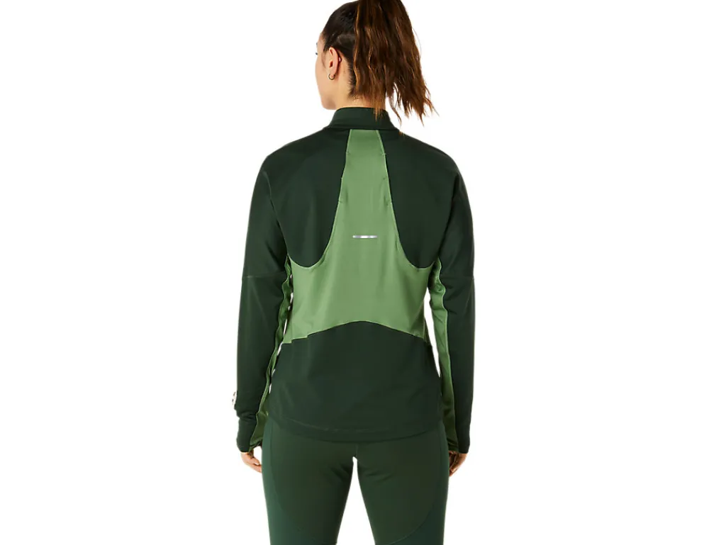Missen ASICS Shirts Met Lange Mouwen*Winter Run 1/2 Zip Mid Layer